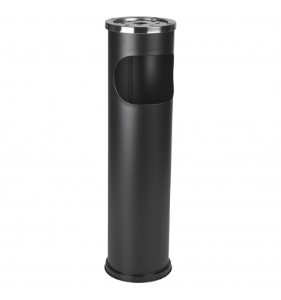 Black Ashbin Standard + Dustbin [579299]