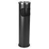 Black Ashbin Standard + Dustbin [579299]