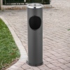 Black Ashbin Standard + Dustbin [579299]