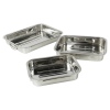 3Pcs Stainless Steel Roasting Tray Set [501111]