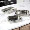 3Pcs Stainless Steel Roasting Tray Set [501111]