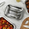 3Pcs Stainless Steel Roasting Tray Set [501111]