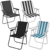 SYDNEY Outdoor Metal Folding Chairs & Metal Table Set