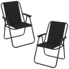 SYDNEY Outdoor Metal Folding Chairs & Metal Table Set