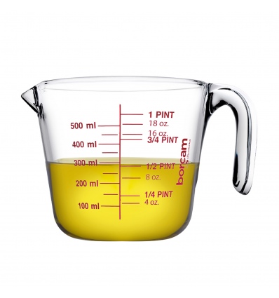 BORCAM Glass Measuring Jug With Handle [490772][1109402]