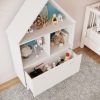 Childrens House Shaped Storage Bookcase Cabinet [584699]