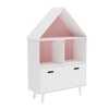 Childrens House Shaped Storage Bookcase Cabinet [584699]