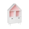 Childrens House Shaped Storage Bookcase Cabinet [584699]