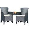 Black Rattan Romano Armchair [582787]