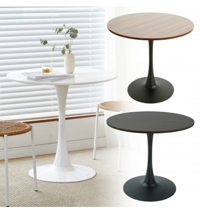 BONNIE 80cm Round MDF Wooden Tables