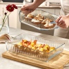 BORCAM Glass Cooking Tray