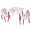 KINDER Wooden Table & 2 Chairs Set