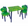 KINDER Wooden Table & 2 Chairs Set