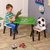 KINDER Wooden Table & 2 Chairs Set