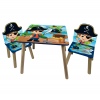 KINDER Wooden Table & 2 Chairs Set