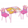 KINDER Wooden Table & 2 Chairs Set