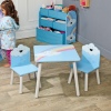 KINDER Wooden Table & 2 Chairs Set