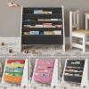 LIBBY Kids MDF Wood & Fabric Bookshelf