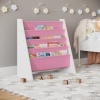 LIBBY Kids MDF Wood & Fabric Bookshelf