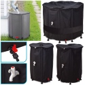 Collapsible Rain Barrel with Tap