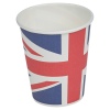 50 x 8/9oz Union Jack BANDERA Paper Cups [005577]