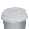 100 x White 8oz SipThrough Lids [505073]