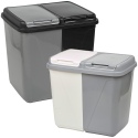 COLORMATIC 60 Litre Double laundry Bin (include base connectors) [000448]