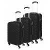 3Pcs ABS Voyager Luggage Set