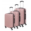 3Pcs ABS Voyager Luggage Set