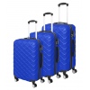 3Pcs ABS Voyager Luggage Set