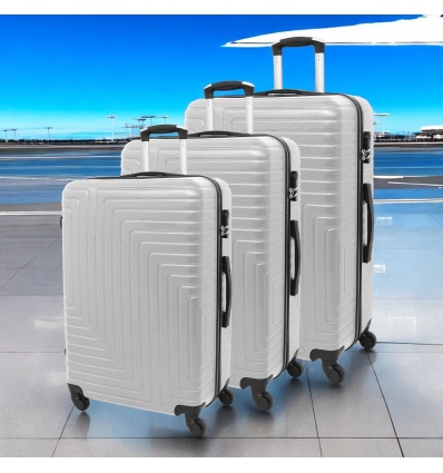 3Pc ABS Quest Luggage Set