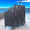 3Pc ABS Quest Luggage Set