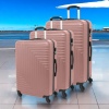 3Pc ABS Quest Luggage Set