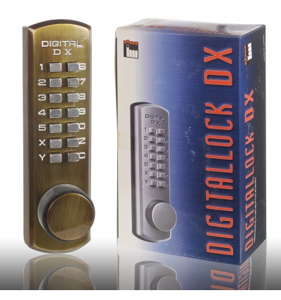 Digital Door Lock Antq Brass [3200AB]