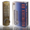 Digital DX Door Lock Antique Brass [3200AB]