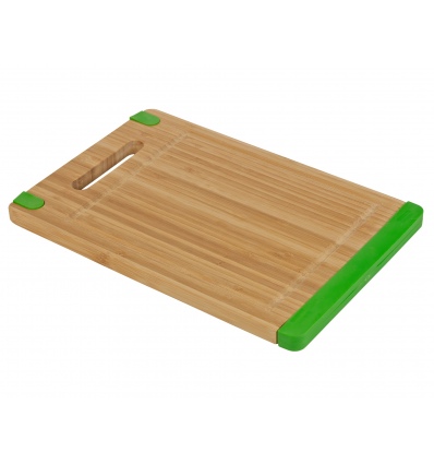 Non-slip Bamboo Cutting Board [512877]