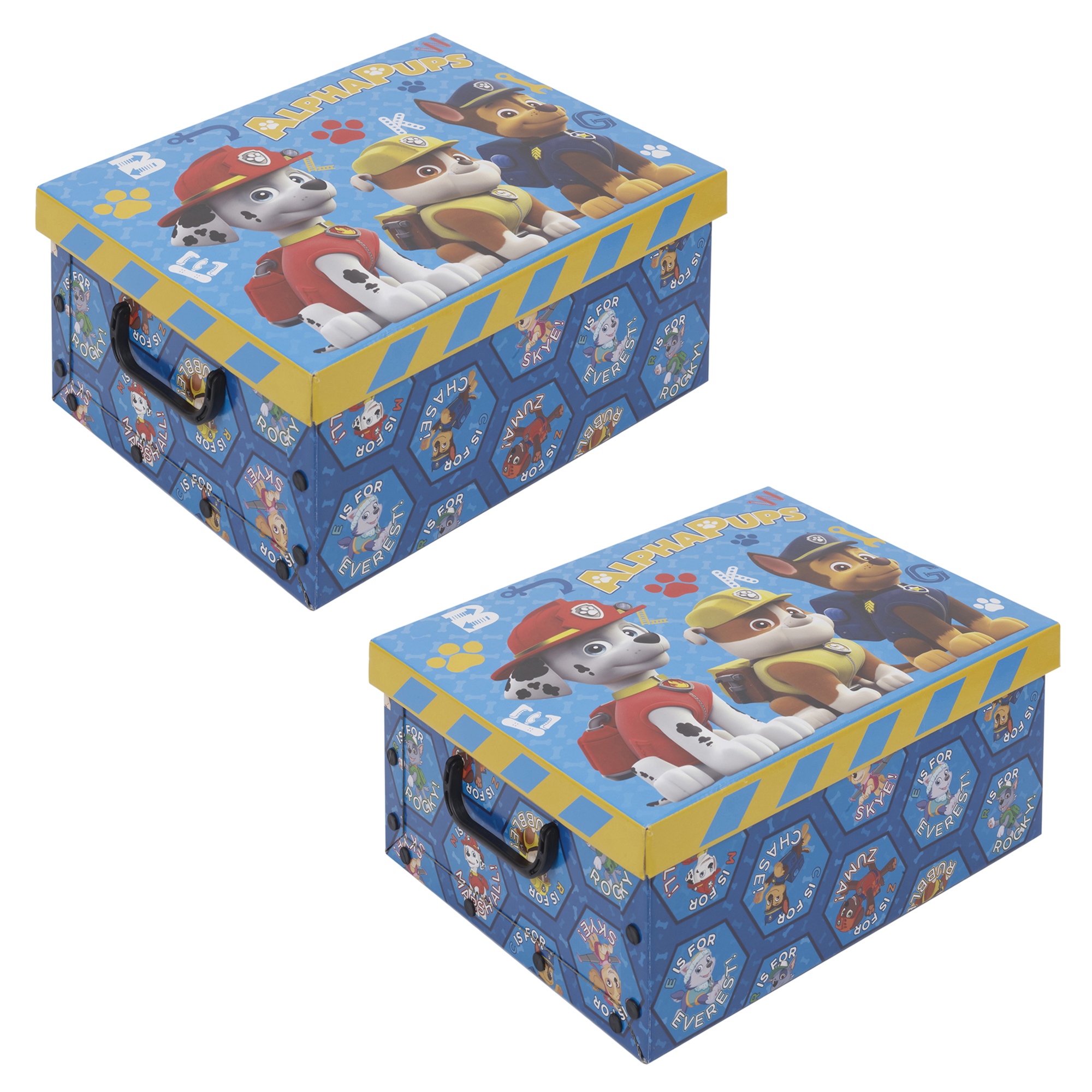 paw patrol storage box